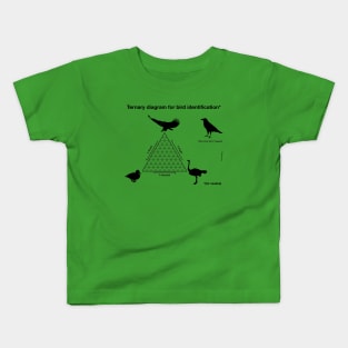 My bird identification diagram Kids T-Shirt